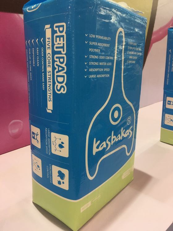 Kasbakas pet pads side panel with five core strengths